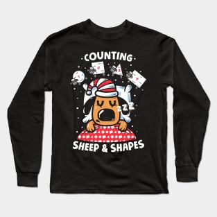 Counting Sheep & Shapes Long Sleeve T-Shirt